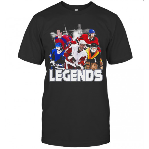 College Ice Hockey Legends Tshirt